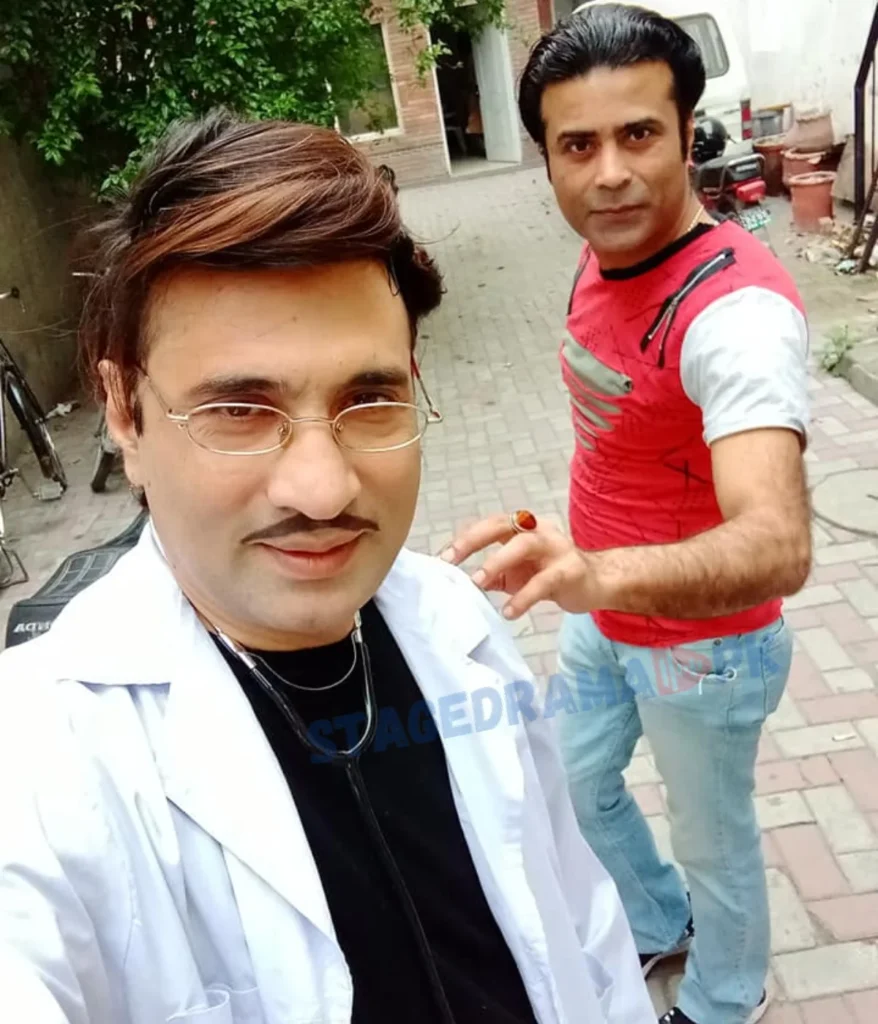 Aqeel Haider with rizi khan