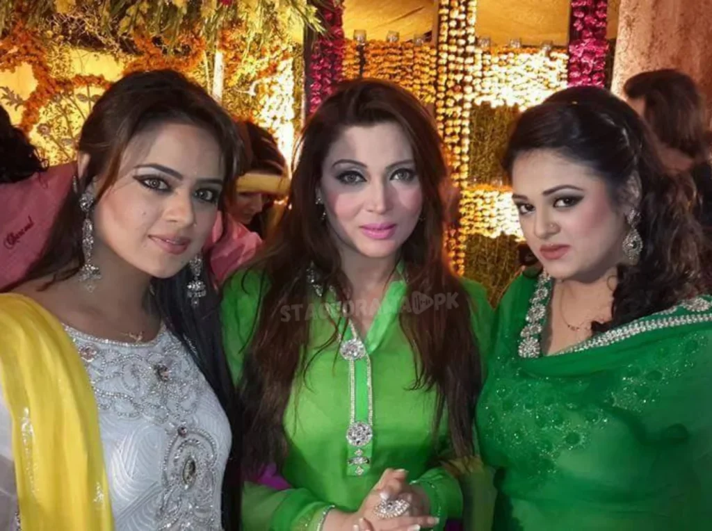 Priya Khan with khushboo khan and sobia khan