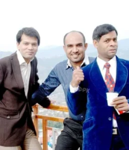 Shakeel Chan with chand baral