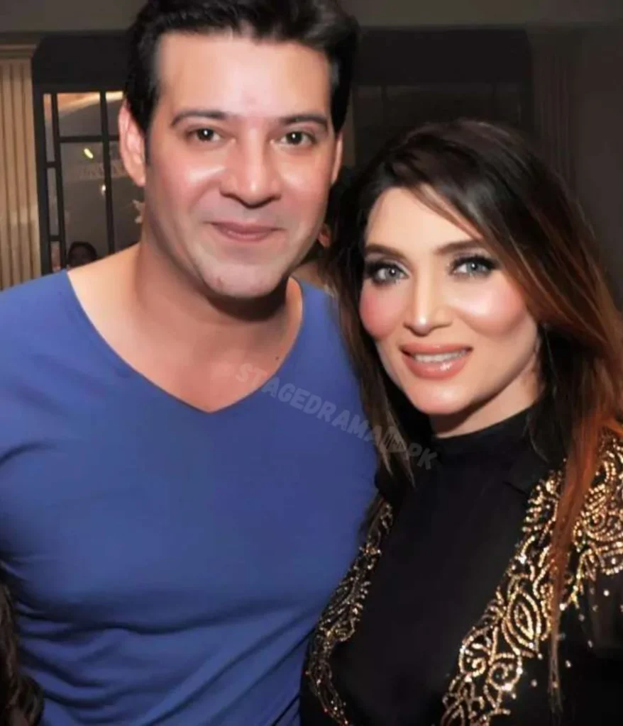 khushboo khan with Moammar Rana