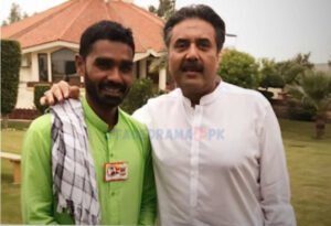 Nazra Bhatti with Aftab Iqbal