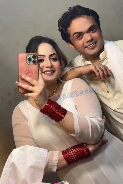 Reena Multani With Vicky Kodu