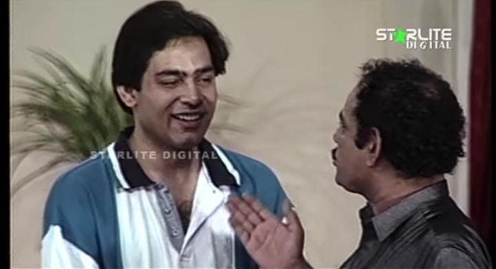 Zafar Irshad with Tariq Javed