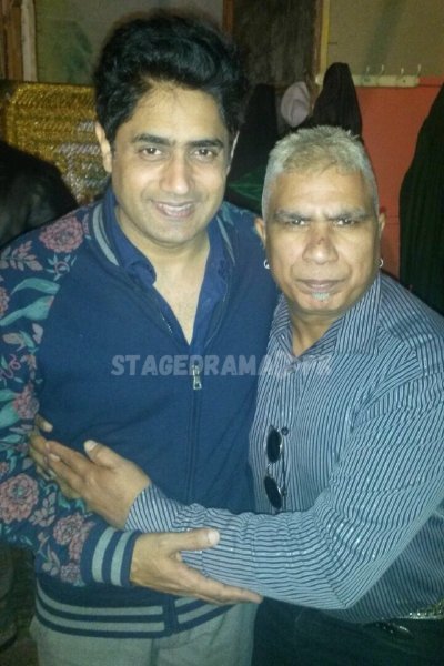 Birju with Abrar ul Haq Pakistani singer