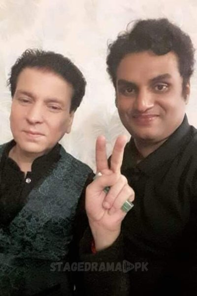 Naveed Ali with Tariq Teddy