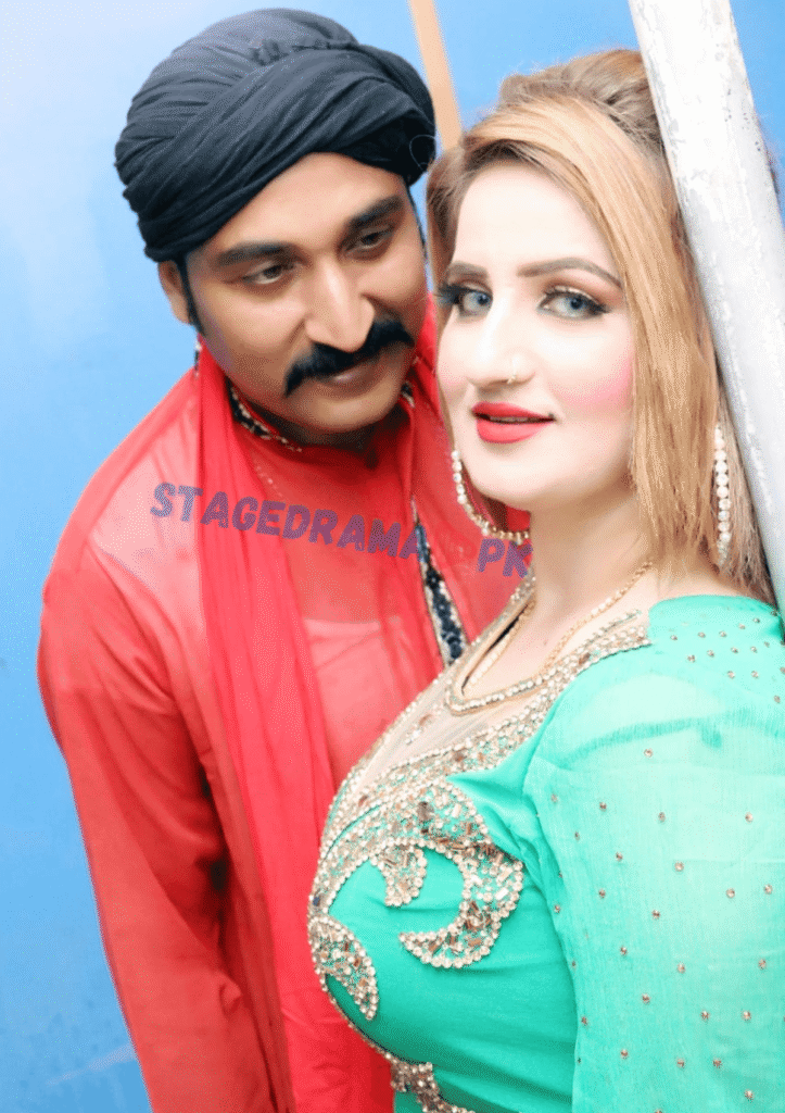 Sajjad Shoki with Sumbal Khan