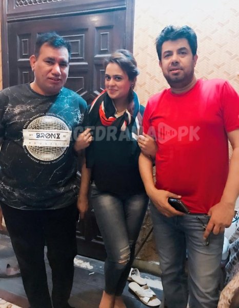 Naseem Vicky with Sobia Usman and Nasir Chinyoti